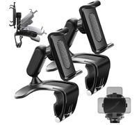 Générique Unirexa Phone Holder, Unirexa Dashboard Phone HOL-der, Universal 360° Dashboard Ph-One Holders, Rock-Solid Grip, No Suction, Fits 4”-7” Phones (2PCS)
