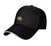 Générique Unisex Hat, Lightweight Fit Topper, Perforated Sun Shield with Cooling Channels, Recreation Street Headpiece with Closure, Active Lifestyle Gear, Versatile Protection Use for Golfing Travel