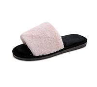 Générique Unisex Pantoufles Femme,Pantoufles pour L'Intérieur Et L'Extérieur Chaussons Maison en Peluche Chaude Slippers Mixte Adulte Chaussures De des Madame Fourrure Court Mémoire Mousse Chaud