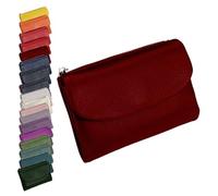 Générique Unisex Pebble Leather Wallet, Cute Small Wallets for for Men and Women, 5.3in Leather Coin Card Holder with Card Slots, Coin Pocket & Cash Storage, Small Compact Pocket Purse Multicolor (E)