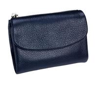 Générique Unisex Pebble Leather Wallet - Exquisite Small Wallet Women, Genuine Pebble Soft Leather Wallets, Multiple Compartments for Coins and Cards