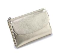 Générique Unisex Pebble Leather Wallet, Short Genuine Leather Purse for Coins and Cards, for Man and Women (12)