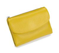 Générique Unisex Pebble Leather Wallet, Short Genuine Leather Purse for Coins and Cards, for Man and Women (09)
