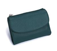 Générique Unisex Pebble Leather Wallet, Short Genuine Leather Purse for Coins and Cards, for Man and Women (04)
