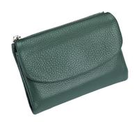 Générique Unisex Pebble Leather Wallet, Short Genuine Leather Purse for Coins and Cards, Multicolor Clutch for Women, Small Compact Bifold Pocket Purse, Unisex Wallet (Lake Blue)
