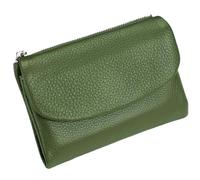Générique Unisex Pebble Leather Wallet, Short Genuine Leather Purse for Coins and Cards, Small Wallets for Women, 5.3In Short Genuine Coin Card Holder, Wallets for Men and Women (P)