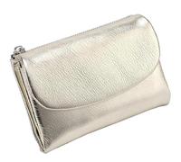 Générique Unisex Pebble Leather Wallet, Short Genuine Leather Purse for Coins and Cards, Small Wallets for Women, 5.3In Short Genuine Coin Card Holder, Wallets for Men and Women (M)