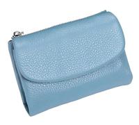Générique Unisex Pebble Leather Wallet, Short Genuine Leather Purse for Coins and Cards, Small Wallets for Women, 5.3In Short Genuine Coin Card Holder, Wallets for Men and Women (G)
