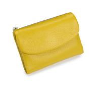 Générique Unisex Pebble Real Leather RFID Wallet, Unisex Pebble Leather Wallet, Zipper Wallets for Men, Short GenuineLeather Purse for Coins and Cards, Small Compact Bifold Pocket Purse (One-10)
