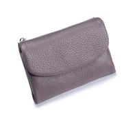 Générique Unisex Pebble Real Leather RFID Wallet, Unisex Pebble Leather Wallet, Zipper Wallets for Men, Short GenuineLeather Purse for Coins and Cards, Small Compact Bifold Pocket Purse (One-3)