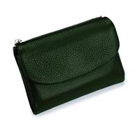Générique Unisex Pebble Real Leather RFID Wallet, Unisex Pebble Leather Wallet, Zipper Wallets for Men, Short GenuineLeather Purse for Coins and Cards, Small Compact Bifold Pocket Purse (One-26)