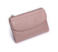 Générique Unisex Pebble Real Leather RFID Wallet, Unisex Pebble Leather Wallet, Zipper Wallets for Men, Short GenuineLeather Purse for Coins and Cards, Small Compact Bifold Pocket Purse (One-11)