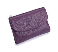 Générique Unisex Pebble Real Leather RFID Wallet, Unisex Pebble Leather Wallet, Zipper Wallets for Men, Short GenuineLeather Purse for Coins and Cards, Small Compact Bifold Pocket Purse (One-13)