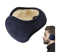 Générique Unisex Winter Earmuffs - Adjustable Behind the Head Ear Warmers | 35-41cm and Lamb Wool Covers, 85g Warm Outdoor Ear Protectors for Skiing Biking Fishing Hiking Cold