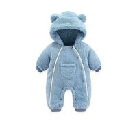 Générique Unisexe Bébé Combinaison de Neige à Capuche, Manteau Nouveau-Né Épais Doudoune à Capuche + Hiver antalons de Ski Enfant Chaud | Manteau Bebe GarçOn | Polaire Combinaisons Neige GarçOn