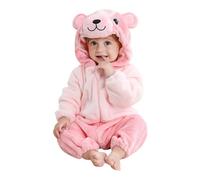 Générique Unisexe Bébé Combinaison De Neige À Capuche Vêtements Noël Chauds Coupe-Vent Jumpsuit Fille Barboteuse À Bebe 18 Mois Body Papy Mamie Garçon 3 Cadeau 0-24 Mois (Rose,6-12 mois)
