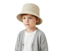 Générique Unisexe Bob Bébé Enfant Chapeau de Soleil Chapeau de Pêcheur Nourrisson Chapeaux de Seau Large Bord Chapeau de Plage Visière pour Fille Garçon