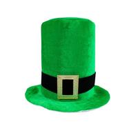 Générique Unisexe Chapeau Saint Patrick Vert Chapeau Irlandais - Pour Déguisement St Patrick Accessoires Taille Unique, Vert Taille Unique