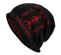 Générique Unisexes Chapeau Halloween Chapeau Calvaire personnalisé Croix de Crânes chrétiens orthodoxes Russes Bonnets Casquettes d’Hiver Chaud Tricot Chapeaux Jésus prière Bonnet Chapeaux Cadeaux