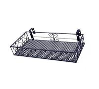 Générique Unité De Climatisation Extérieure Fleur, Support De Décoration De Jardin for Unité Extérieure À Fleurs Lourdes, for Balcons, Patios Et Toits(60x25x12CM)