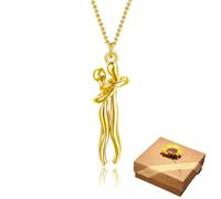 Générique Unity Necklace, Human Unity Necklace, Hug Necklace Adjustable Length, Embrace Couple Pendant for Women and Men (C)