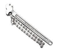 Générique Unîversał Chain Wrench For Oil Filters & Pipes - Adjustable Multi-Functional Grip Tool | Professional Mechanic & Plumber Accessory For Tight Spaces & Heavy Use