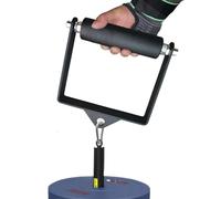 Générique Universal Row Handle - V Bar Attachment for Arms | Solid Steel with Textured Grip, Compact Build, Non Slip, Home Gym Equipment, Fitness Accessory for Back and Shoulder Exercise