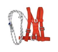 Générique Universal Safety Harness - Adjustable Double-Strap Gear | Safety Harness Fall Protection for Men, Industrial Body Belt for Window Cleaner, Warehouse Gear, Utility Work, Bridge Construction