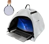 Générique Universel Pare-Soleil pour Ordinateur, Abri pour Travailler en Extérieur sur PC Portable, Air Peuvent Être Pliés Laptop Sun Shade, pour Les Travaux De Plein
