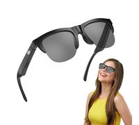Générique Upgrade Sunglasses Smart Glasses Lunettes Audio Voice Control And Musique À Oreille Ouverte, Contrôle Tactile Protection UV Avec Bon Effet Imperméable For Musique Telephone Sport Velo