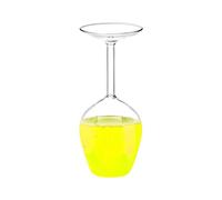 Générique Upside Down Glasses - Modern Upside Down Red Wine Glasses 400ml | Unique Glassware Cups for Hot and Cold Drinks | Elegant Gift for Women Christmas Celebrations and Special Occasions Use