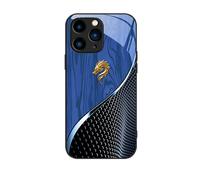 Générique Urgalaxy Personalized Dragon Compatible with Glass Phone Case, Full Coverage Anti Drop Phone Case for iPhone 11/12/13/14/15/16 Series (Blue,for 13 Pro)