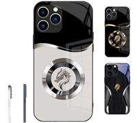 Générique Urgalaxy Personalized Dragon Glass Phone Case, Merryklein Personalized Dragon Glass Phone Case, 2 Styles for iPhone X/XS/XR/XS Max/11-16Pro Max/Plus/Mini (15PLUS,B2)