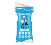 Générique Urine Bag - Portable Urine Bags 900ml Leakproof Đisposable Travel Toilet | Pee Bags | Emergenćy Pee Bag for Camping Hiking Road Trips Traffic Jams Adults Kids