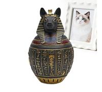 Générique Urn for Dog Ashes - Ancient Egyptian Pet Memorial Urn