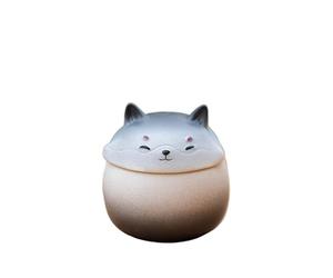 Générique Urne pour Animaux Urne funéraire commémorative for Cendres d'animaux de Compagnie, urne décorative en Forme Chien for funérailles, for Chat et, 200 ML(Color3)