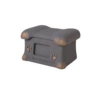 Générique Urne pour Chien et Chat en Ciment, Urne Funéraire Créative pour Petits et Moyens Animaux, Souvenir Artistique