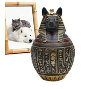 Générique Urnes pour Chiens | Souvenir De Chaton en Résine Ancien Égyptien - Urne Funeraire Cremation pour Chat,pour Parents d'animaux Amoureux des Animaux Familles en Deuil Maison Appartement Salon
