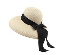 Générique Us Cavalerie Femmes été Arc Plage Soleil Pliable Chapeaux Casquettes Chapeau Casquettes de Baseball Polaire Chaud (Beige, One Size)