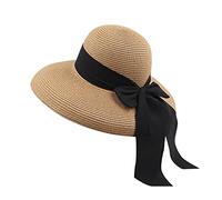 Générique Us Cavalerie Femmes été Arc Plage Soleil Pliable Chapeaux Casquettes Chapeau Casquettes de Baseball Polaire Chaud (Coffee, One Size)