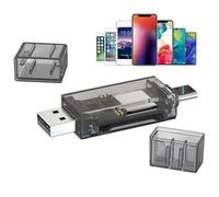 Générique USB 3.0 Memory Card Reader - Transparent Design Adapter For PC Laptop & Camera, Fast Transfer Accessory | Suitable Daily Data UseSearch Terms