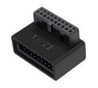 Générique USB 3.0 Motherboard Adapter, Cable Connector Extension, High-Speed 19-Pin/20-Pin Internal Header, Front Panel USB Adapter for PC
