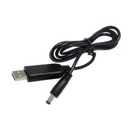Générique USB Boost Cable, DC 5V To 12V Converter, Router Adapter Cable, Step-Up Converter, 5V To 12V Boost Cable, Uninterrupted Internet Connection For Fans And Wireless Speaker