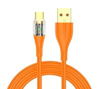 Générique USB C Display Cable - 3.28 Feet High-Speed Data Transfer Cord | Weave Durable Type-C Connector - 480Mbps fast charging 120W nylon cable ideal for tablets laptops safe reliable use