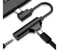 Générique USB C Prise Audio - Adaptateur de Prise Casque auxiliaire USB C 3,5 mm | Cordon de câble Audio de Type C Compatible avec la Plupart des appareils de téléphone Intelligent USB C