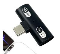 Générique USB C to 3.5mm Headphone Adapter - 60W PD Audio Charging Splitter | 2 In 1 Type C Adapter Supports Simultaneous Headphone Audio And 60W PD Charging For Phones Tablets Laptops And Cars