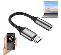Générique USB C to 3.5mm Headphone Adapter - Type C to Aux Audio Dongle with Hi-FI Sound | Fast Charging & Music Support, Compatible with Promax15/16, mobilesS24/s23, Pro, Pixel,