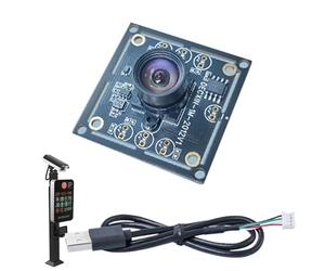 Générique USB Camera Module, 1 Megapixel Camera Board with Ov9732 Sensor, 1280x720p HD Webcam Module, Wide-Angle Lens for Computer Vision, Compact for Face Recognition, and Embedded Systems