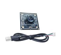 Générique USB Camera Module - 1MP HD Sensor for Facial Recognition | 3.8x3.8x1.6cm Wide Angle Lens, Webcam Board for License Plate Scanning, Computer Accessory QR Code Reading