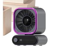 Générique USB Desktop Oscillating Fan - Single Head Swivel Table Fan | Small Personal Cooling High Power | Circulating Air For Outdoor Dorm Office Apartment Travel